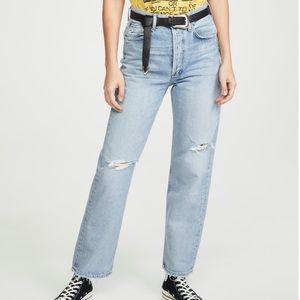 Agolde 90's Loose Fit Jean in Captured Wash Size 25